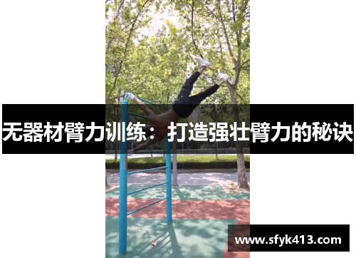 无器材臂力训练：打造强壮臂力的秘诀
